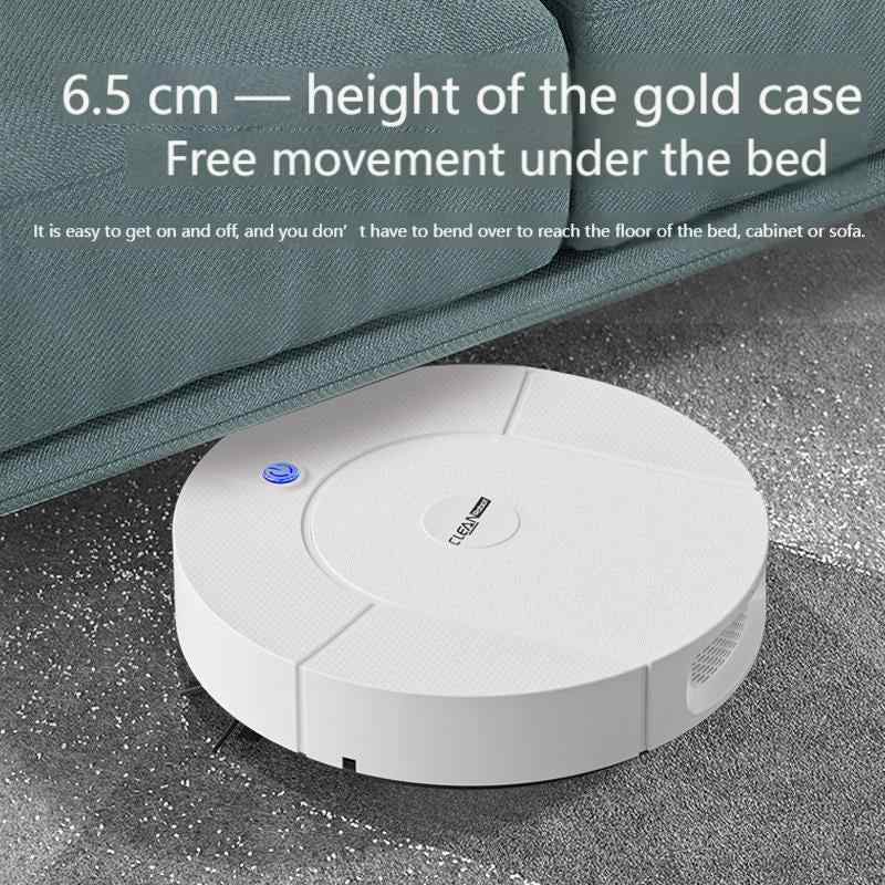 Smart Robotic Vacuum Cleaner with Automatic Self-Cleaning Mop, All-In-One Home Wireless Charging Cleaning Machine
