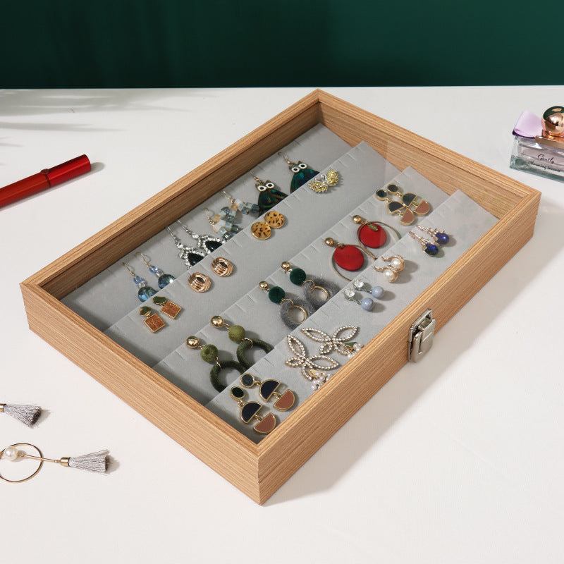 Rosewood Grain Jewelry Storage