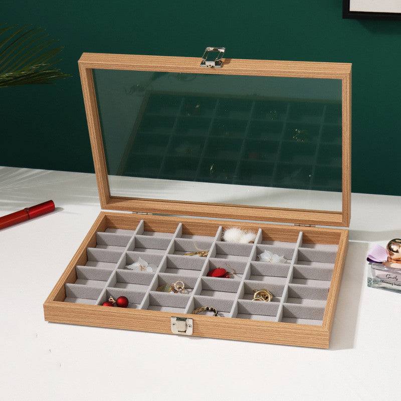 Rosewood Grain Jewelry Storage