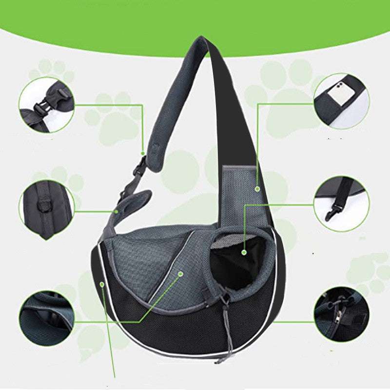 Portable Pet Crossbody Carrier