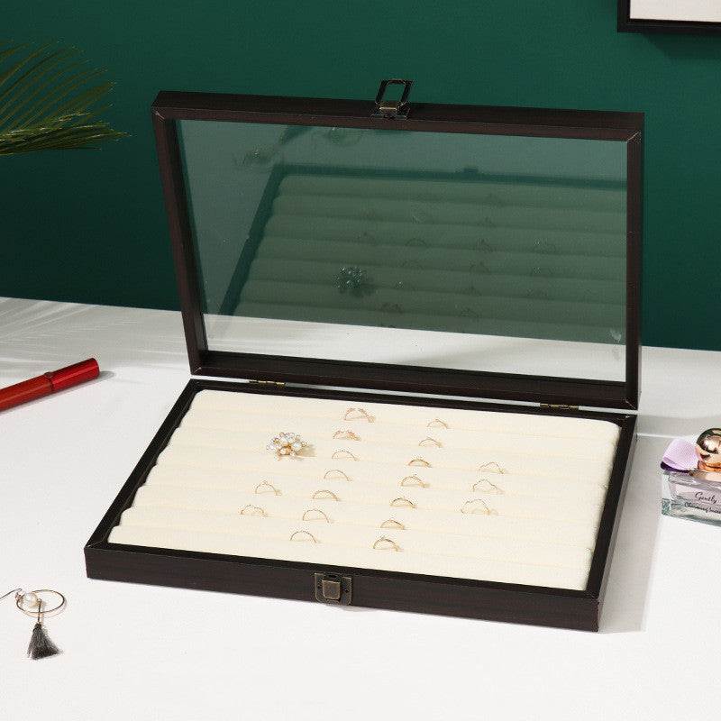 Rosewood Grain Jewelry Storage