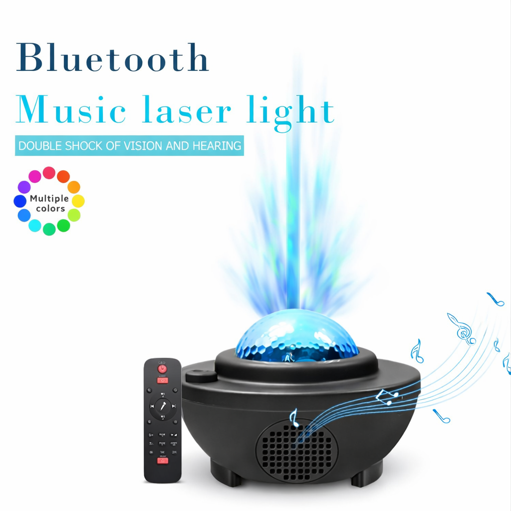 Galaxy Starry Sky Projector with Bluetooth Speaker & Remote Control