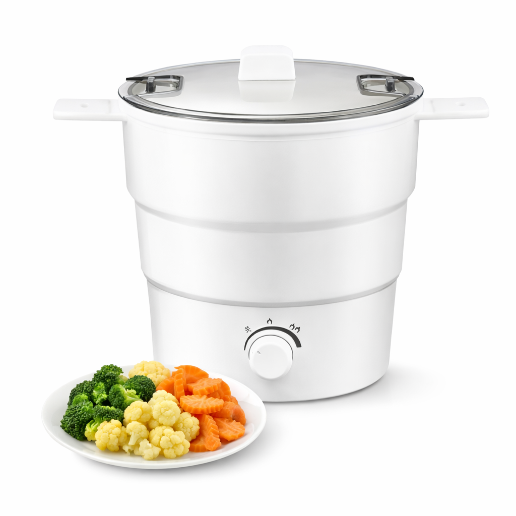 Multifunctional Electric Mini Cooker – Portable Noodle & Soup Pot