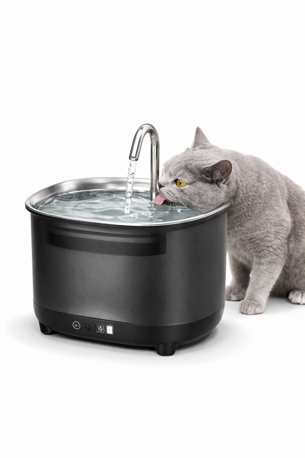 Cordless Cat Water Fountain – 3L Wireless Pet Water Fountain for Indoor Cats