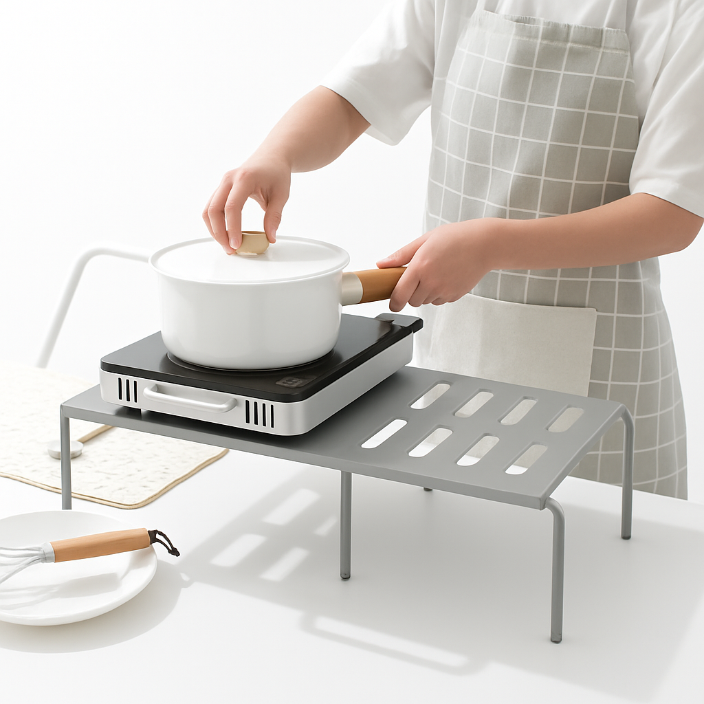 telescopic kitchen rack