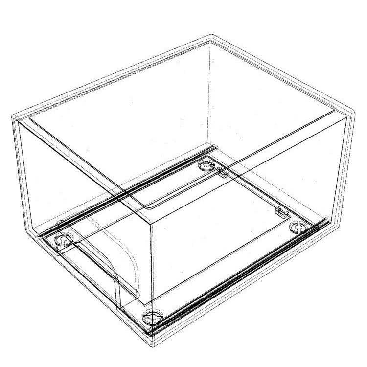 Clear Stackable Storage Drawers