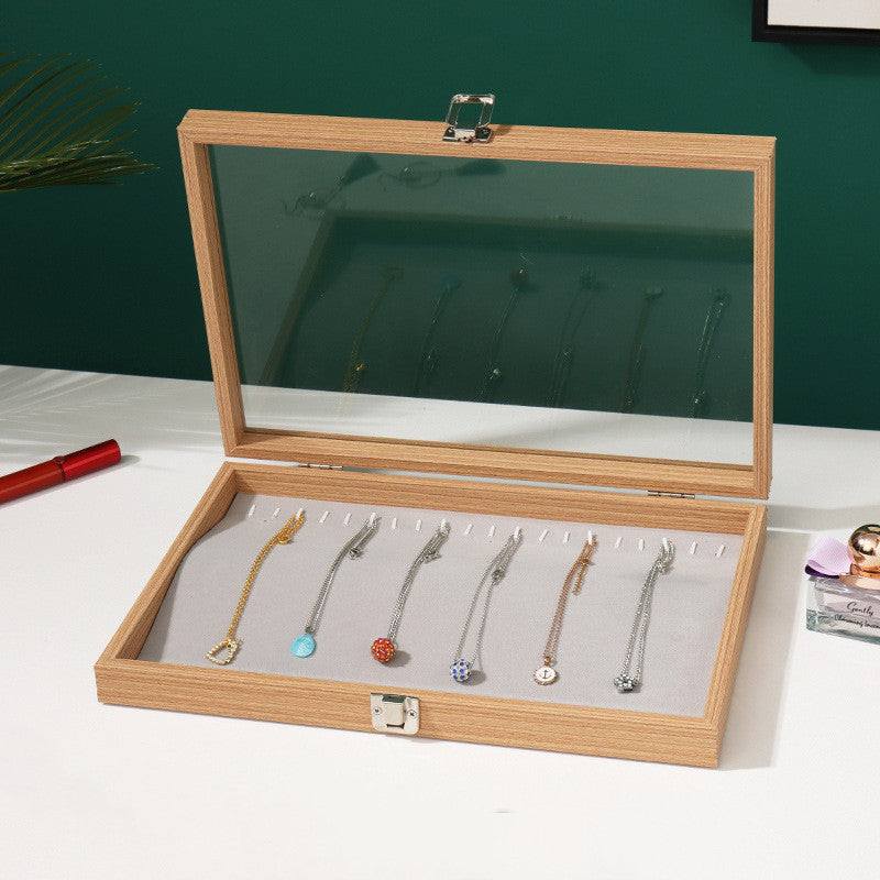 Rosewood Grain Jewelry Storage