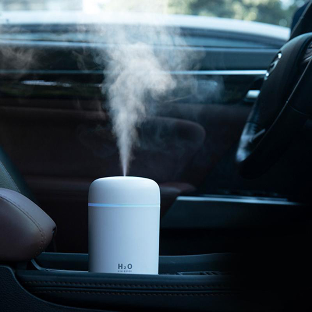Mini portable essential oil diffuser for car, travel, and small spaces