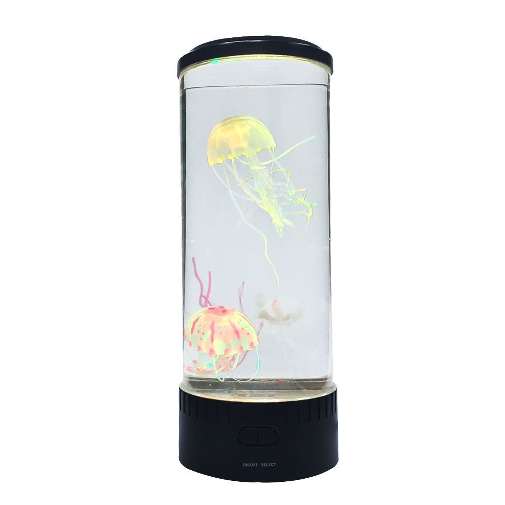LED Tower Fantasy Jellyfish Lamp with remote control