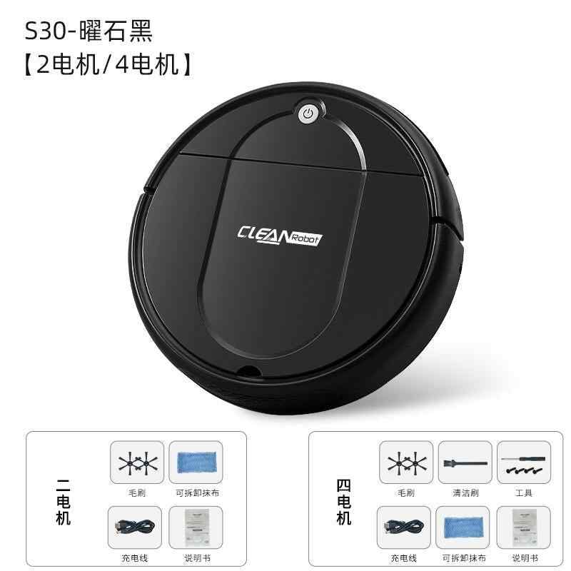 Smart Robotic Vacuum Cleaner with Automatic Self-Cleaning Mop, All-In-One Home Wireless Charging Cleaning Machine