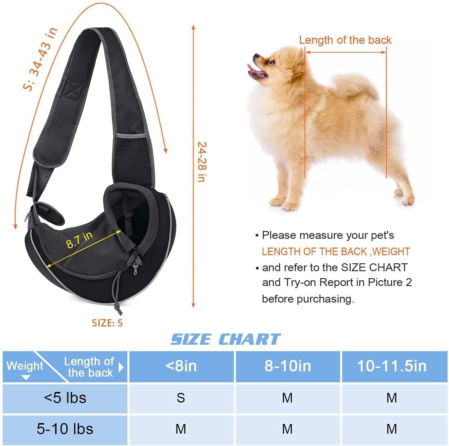 Portable Pet Crossbody Carrier